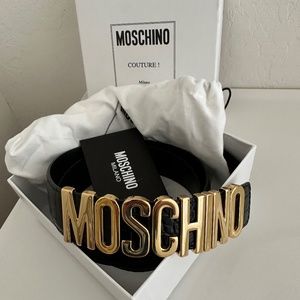Moschino Alligator Belt